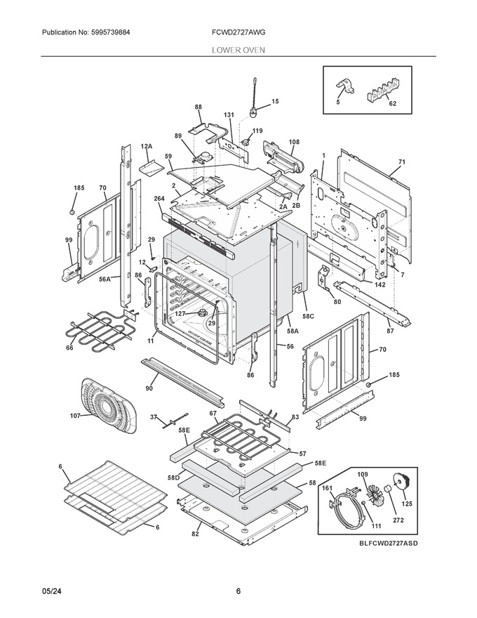 Diagram for FCWD2727AWG