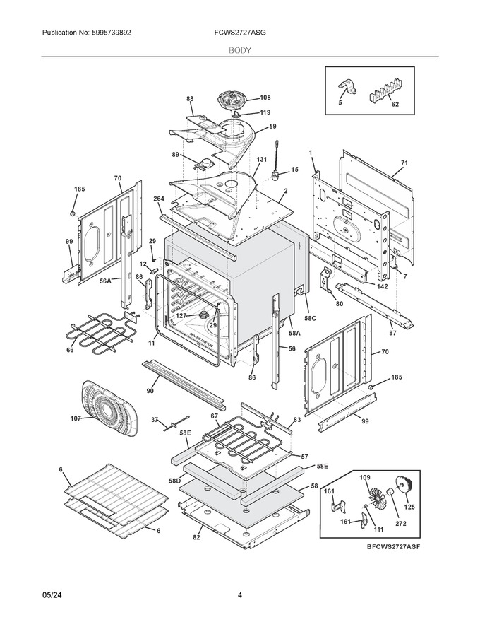 Diagram for FCWS2727ASG