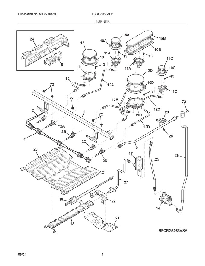 Diagram for FCRG3062ASB