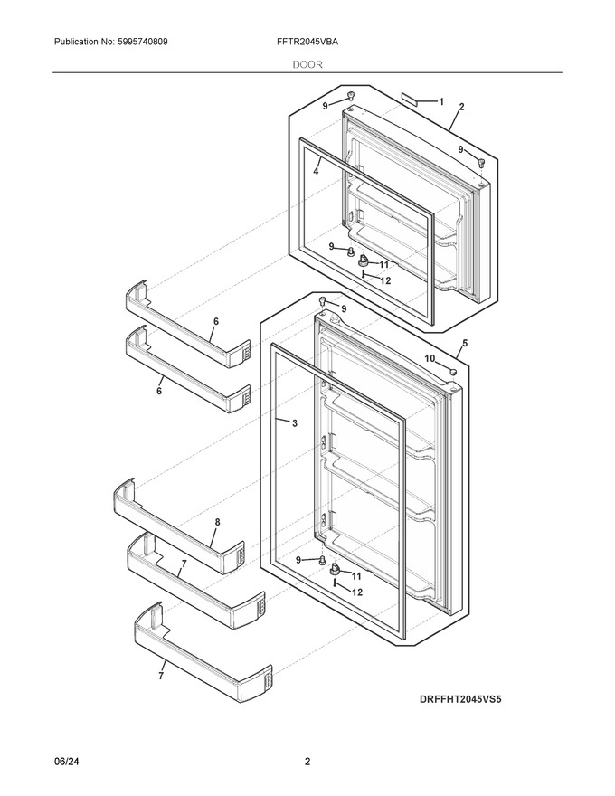 Diagram for FFTR2045VBA