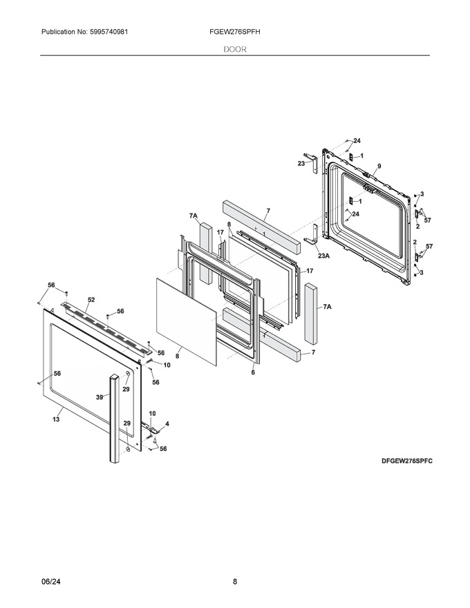 Diagram for FGEW276SPFH