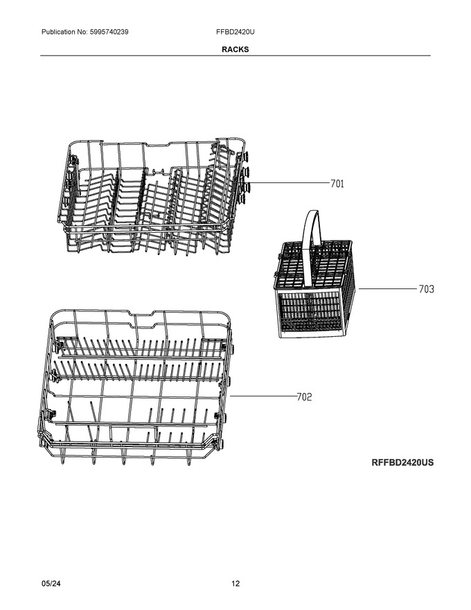 Diagram for FFBD2420UB0A