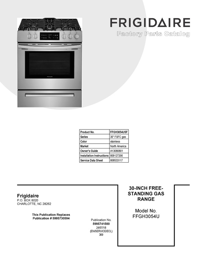 Diagram for FFGH3054USF