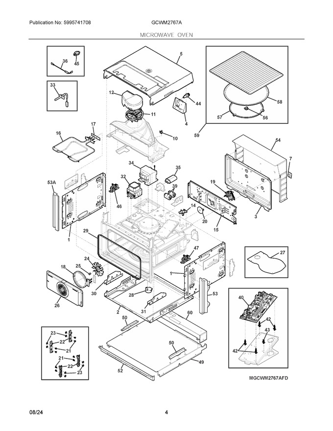 Diagram for GCWM2767ADF