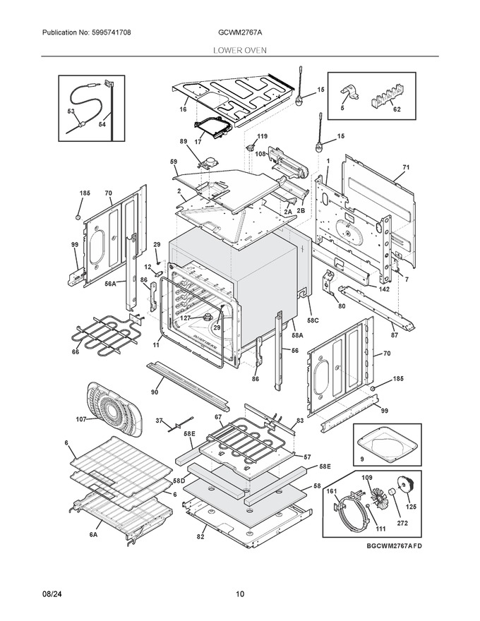 Diagram for GCWM2767ADF