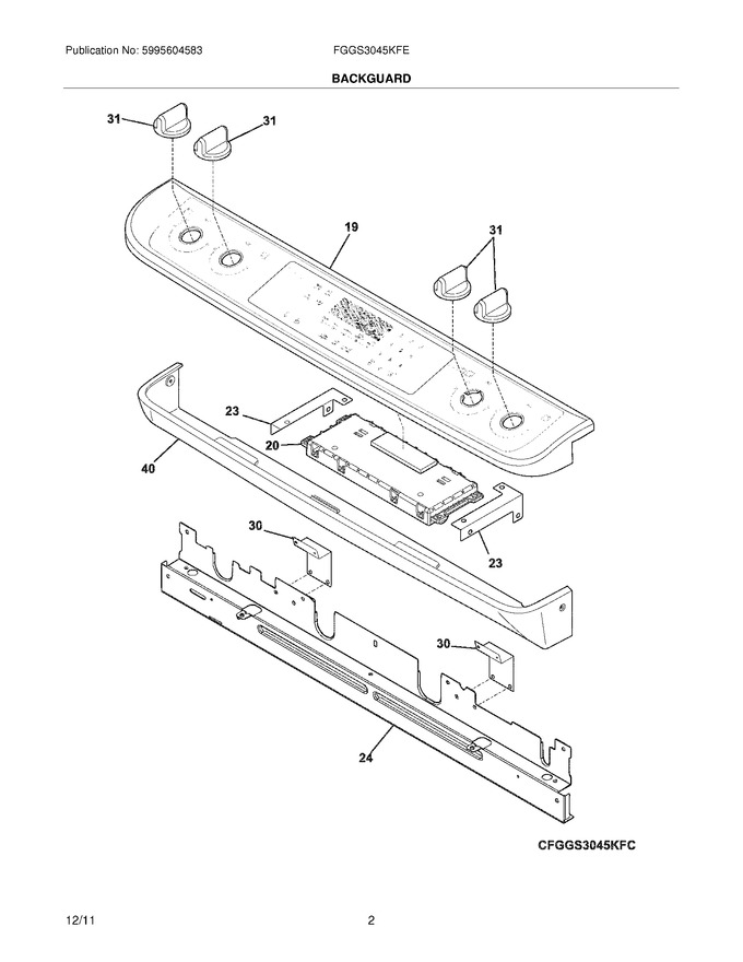 Diagram for FGGS3045KFE