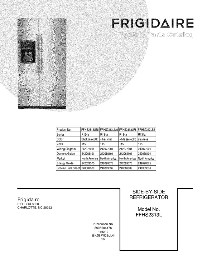Diagram for FFHS2313LS5