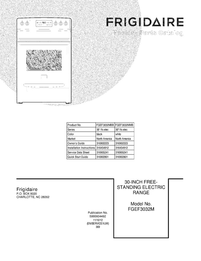 Diagram for FGEF3032MBB