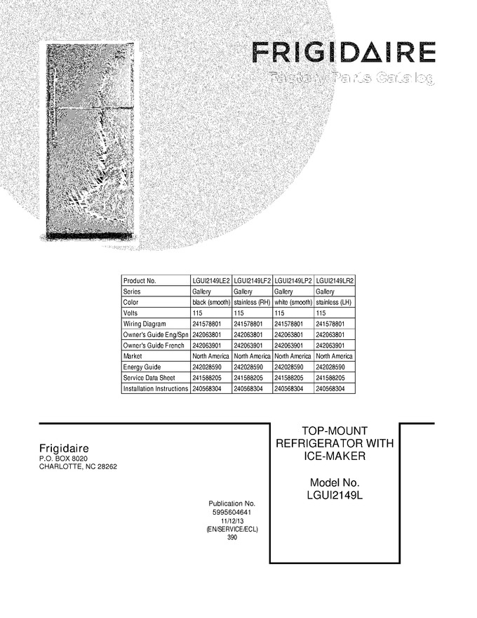 Diagram for LGUI2149LR2