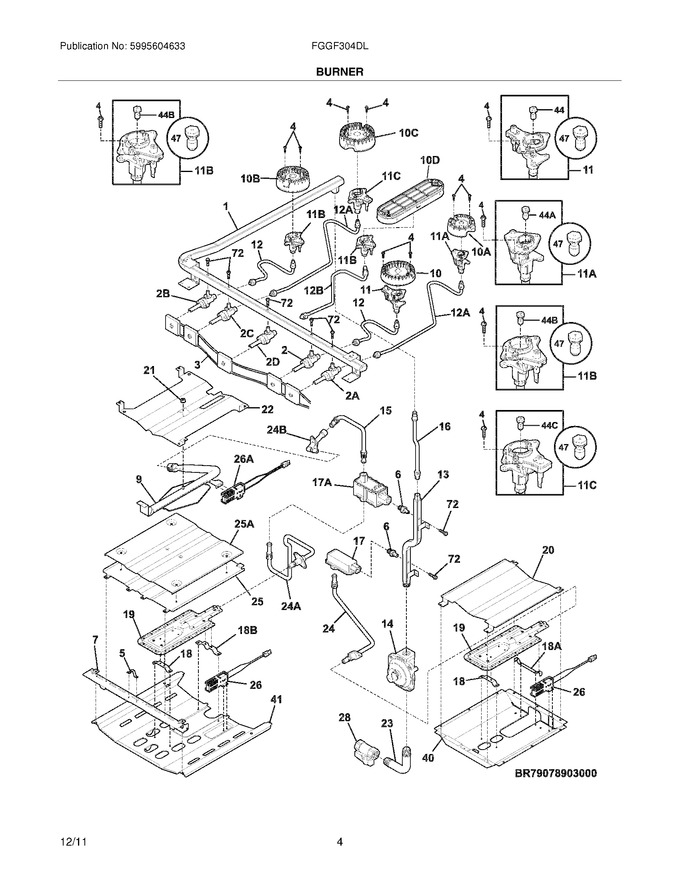 Diagram for FGGF304DLW3