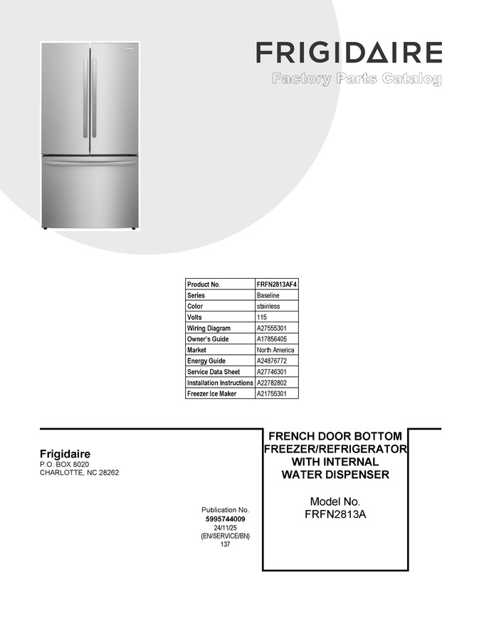 Diagram for FRFN2813AF4