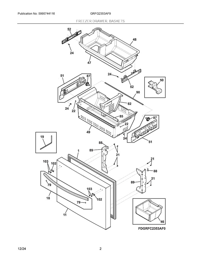 Diagram for GRFG2353AF9