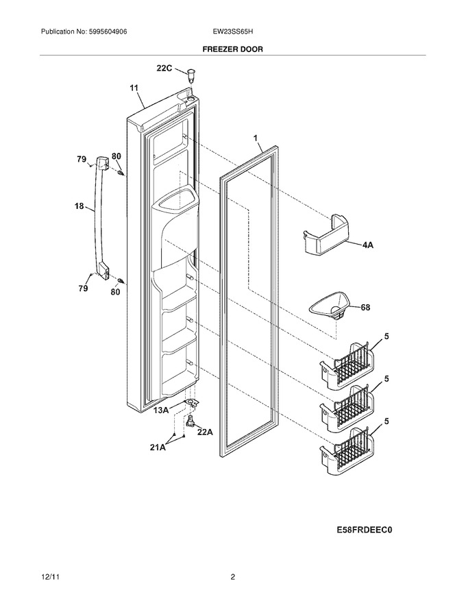 Diagram for EW23SS65HB0