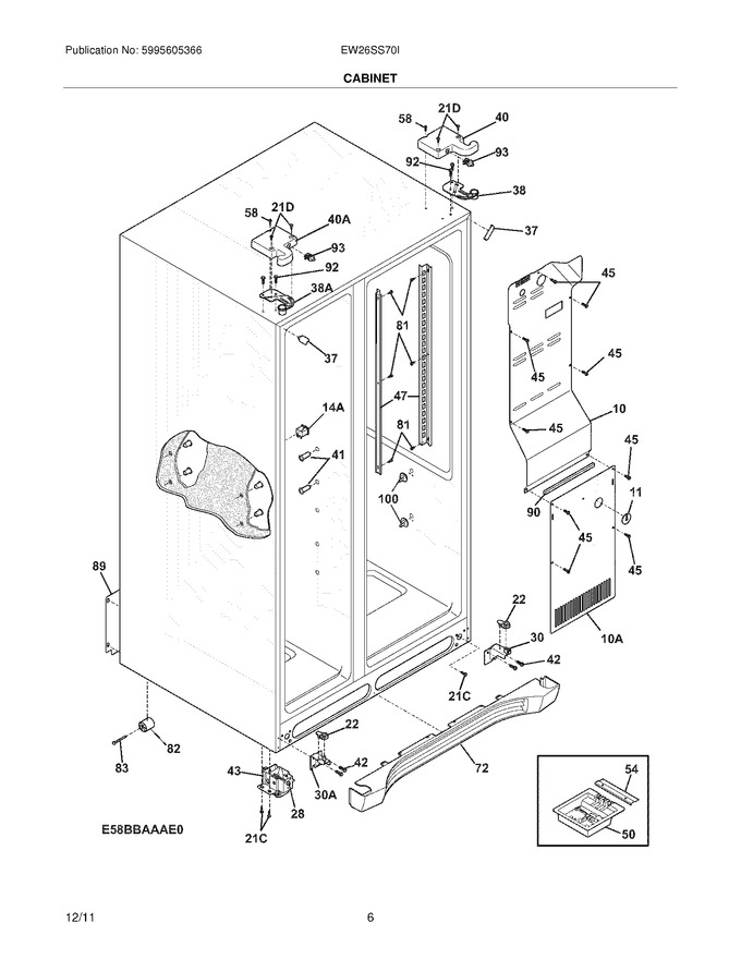 Diagram for EW26SS70IB0
