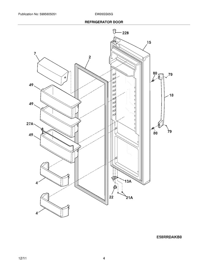 Diagram for EW26SS65GW2