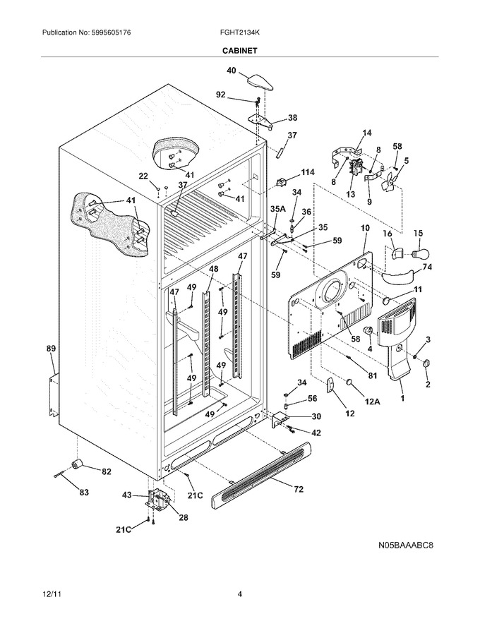 Diagram for FGHT2134KB5
