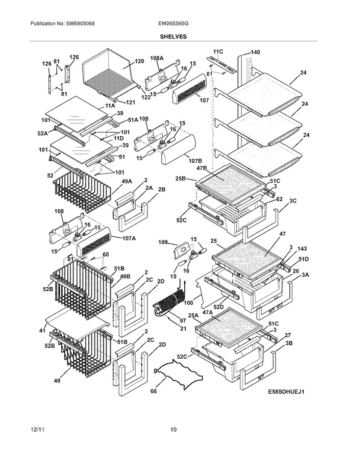 Diagram for EW26SS65GS3