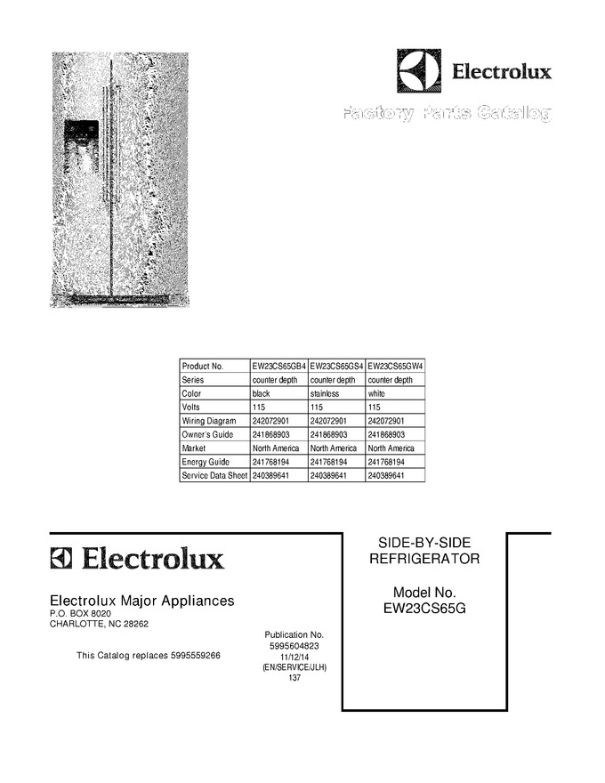 Diagram for EW23CS65GB4