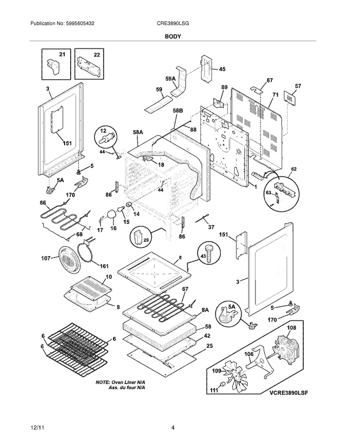 Diagram for CRE3890LSG
