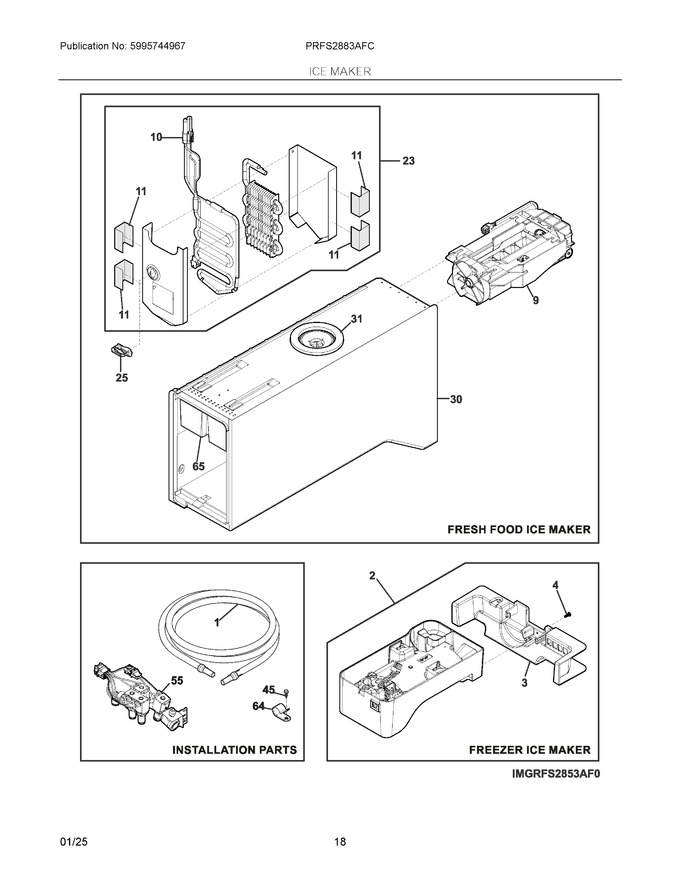 Diagram for PRFS2883AFC