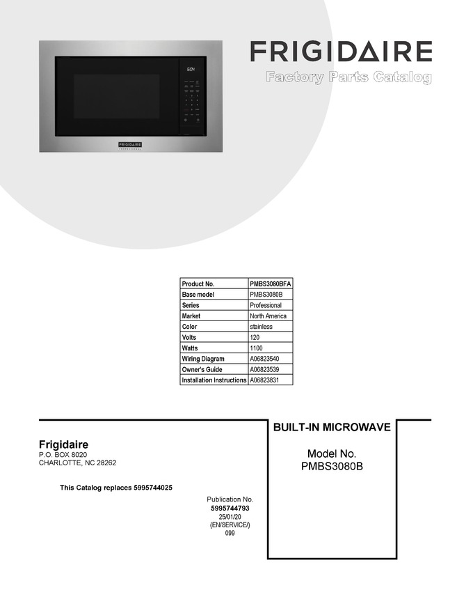 Diagram for PMBS3080BFA