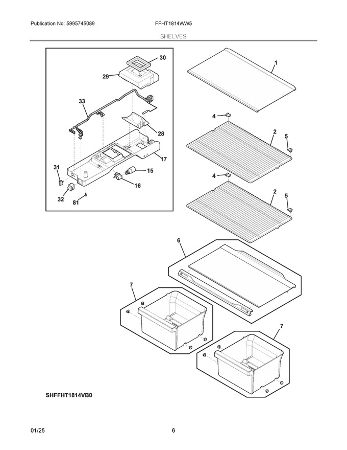 Diagram for FFHT1814WW5
