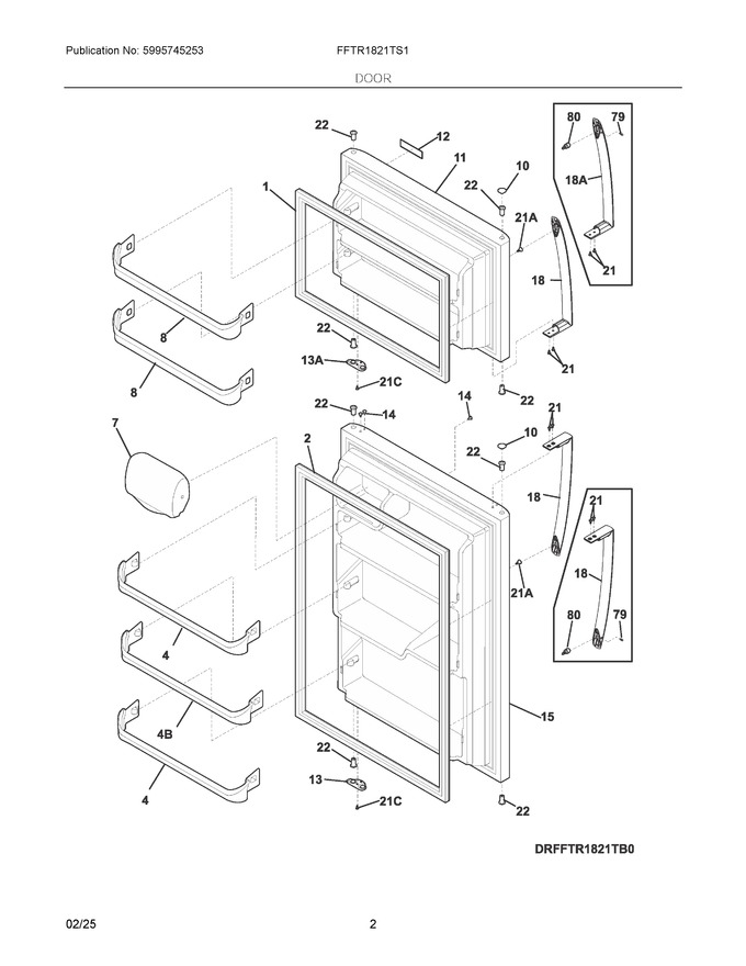 Diagram for FFTR1821TS1