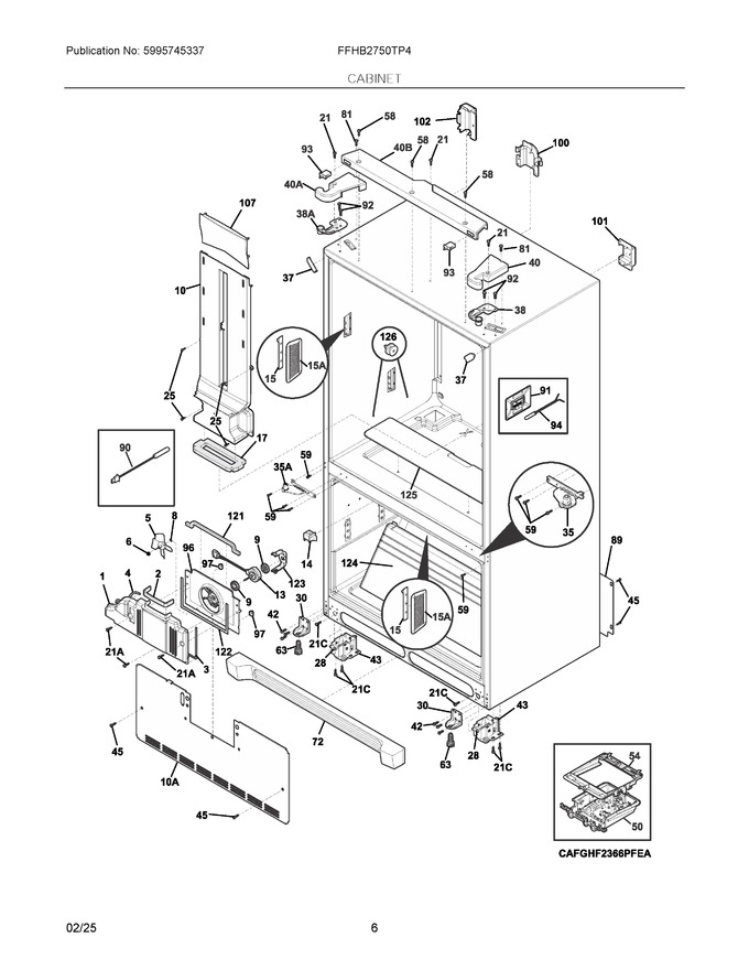 Diagram for FFHB2750TP4