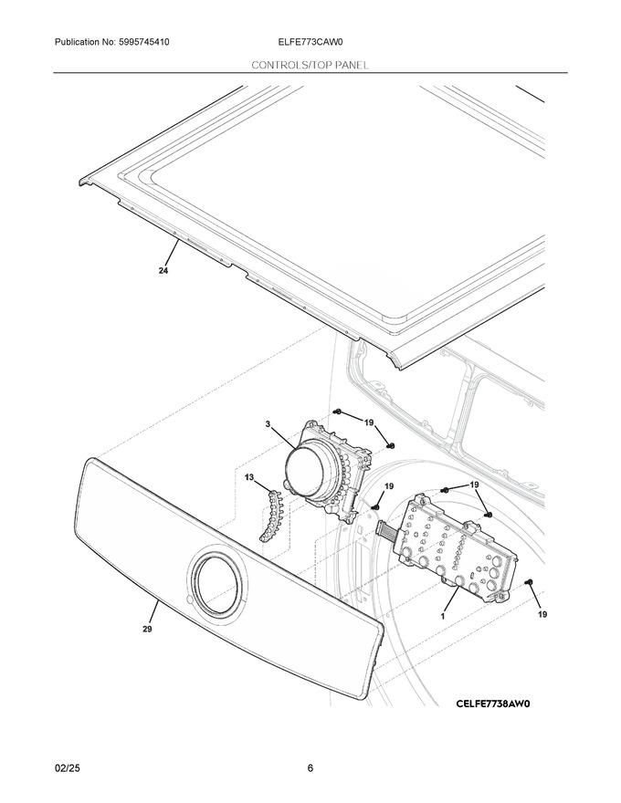 Diagram for ELFE773CAW0
