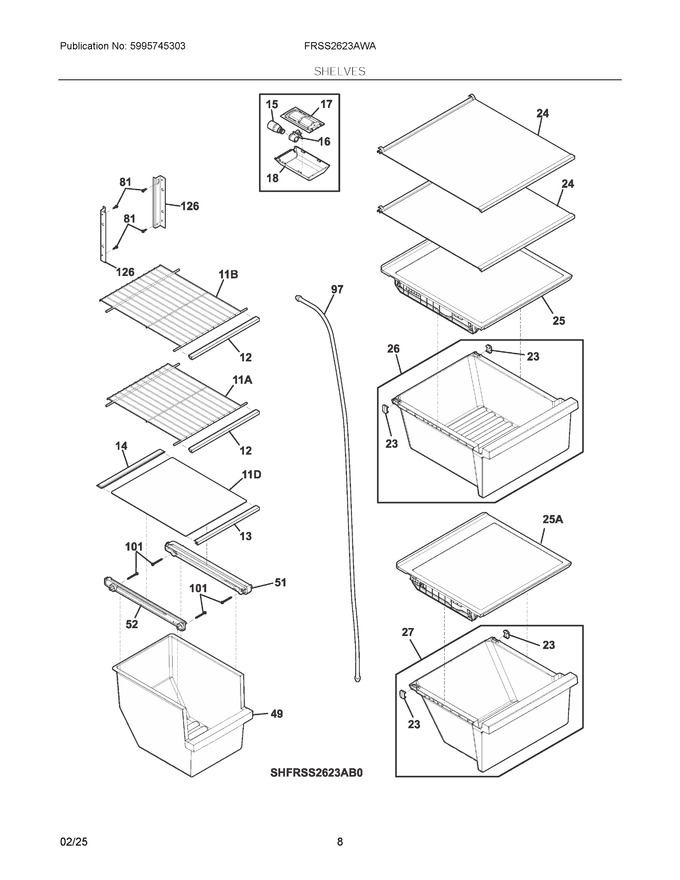 Diagram for FRSS2623AWA