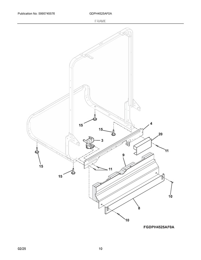 Diagram for GDPH4525AF0A