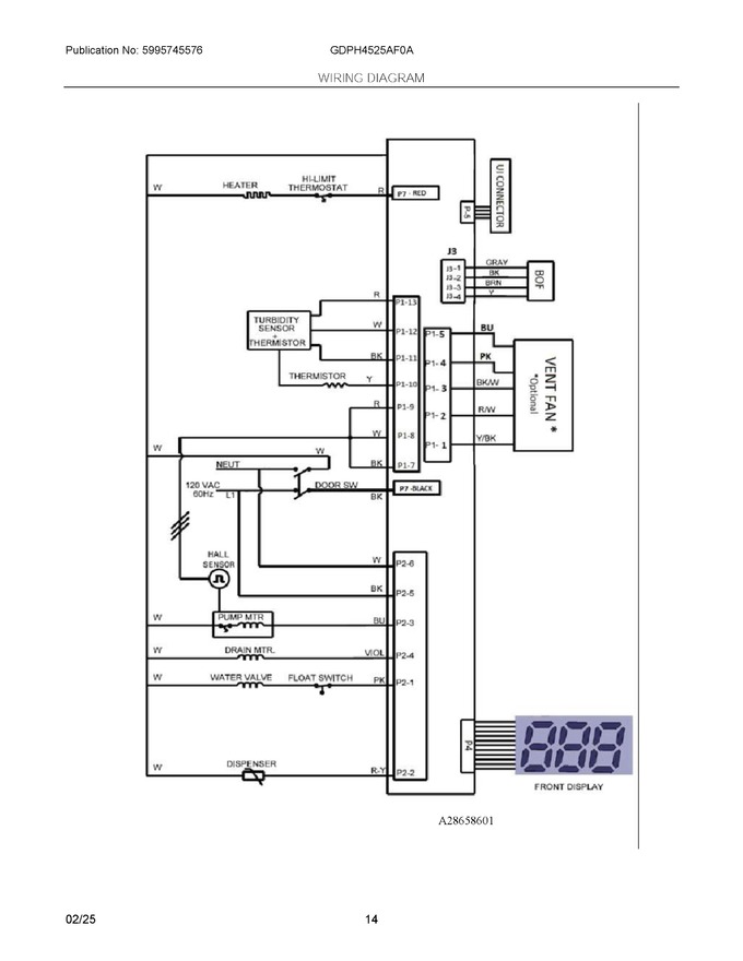Diagram for GDPH4525AF0A