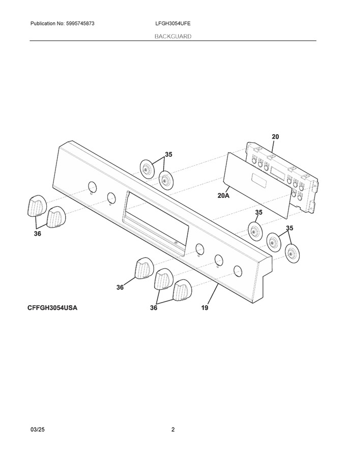 Diagram for LFGH3054UFE