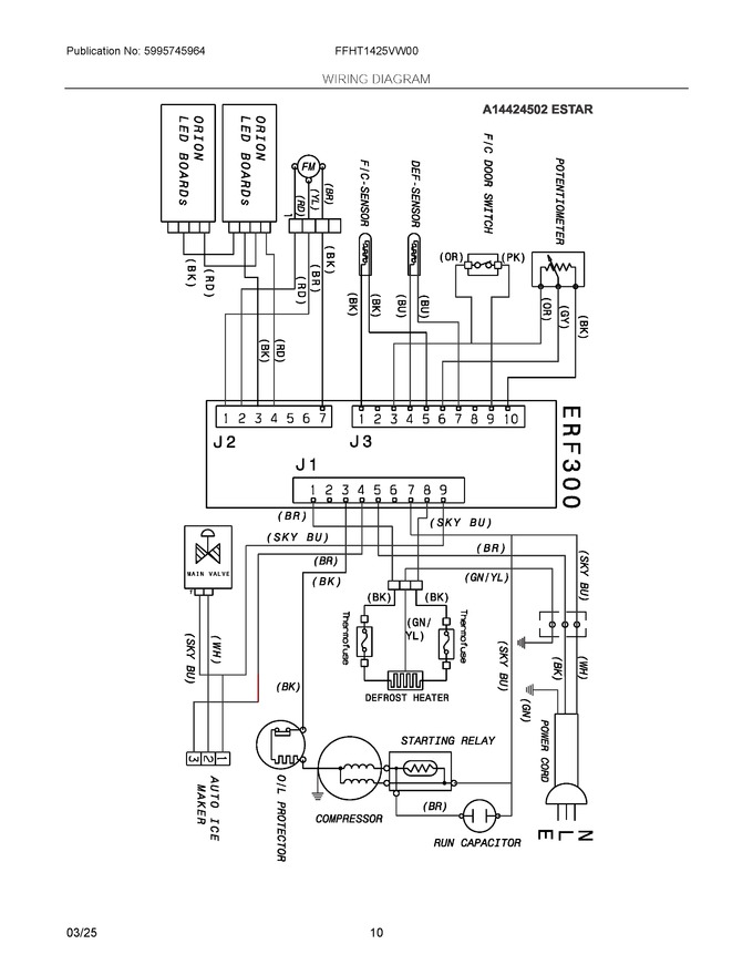Diagram for FFHT1425VW00