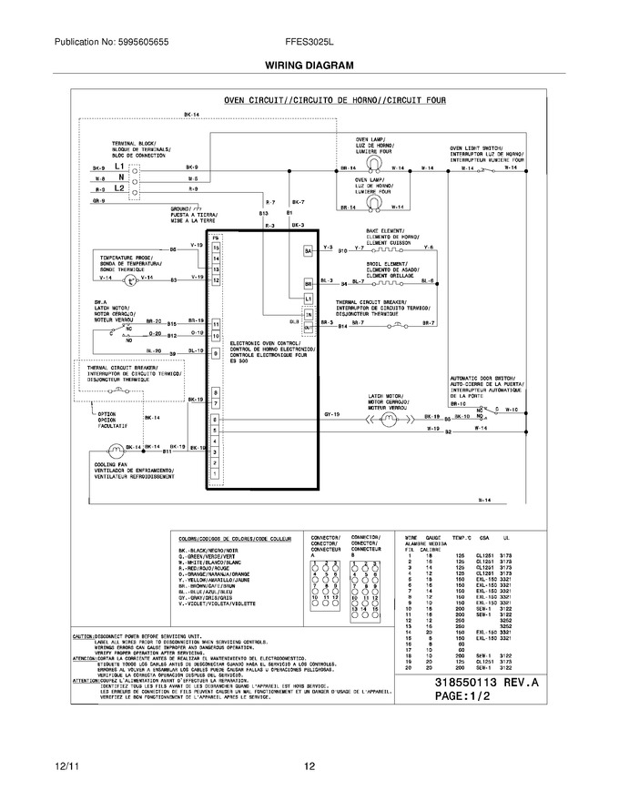 Diagram for FFES3025LBD