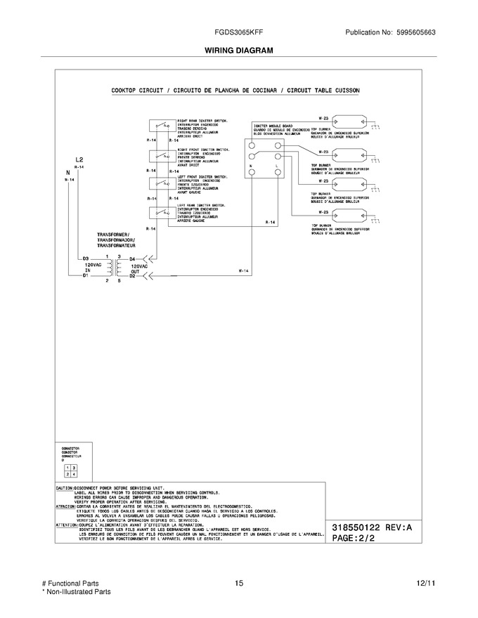 Diagram for FGDS3065KFF