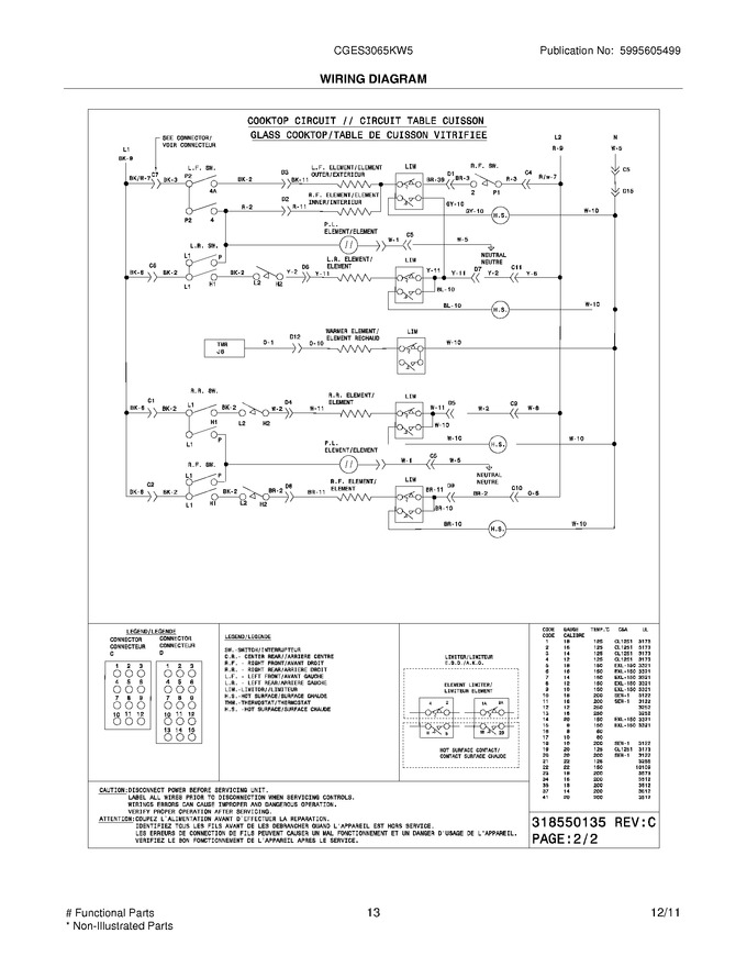 Diagram for CGES3065KW5