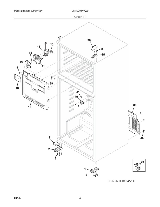 Diagram for CRTE2044VW0