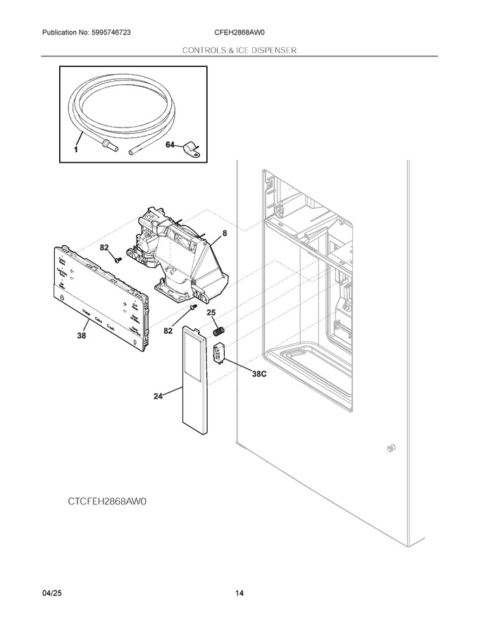 Diagram for CFEH2868AW0