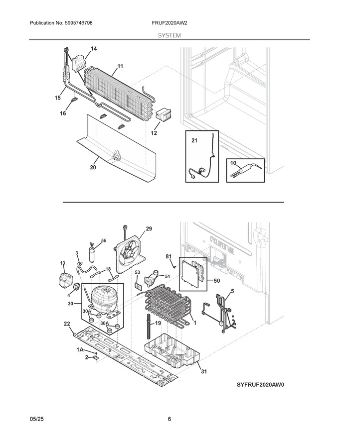 Diagram for FRUF2020AW2