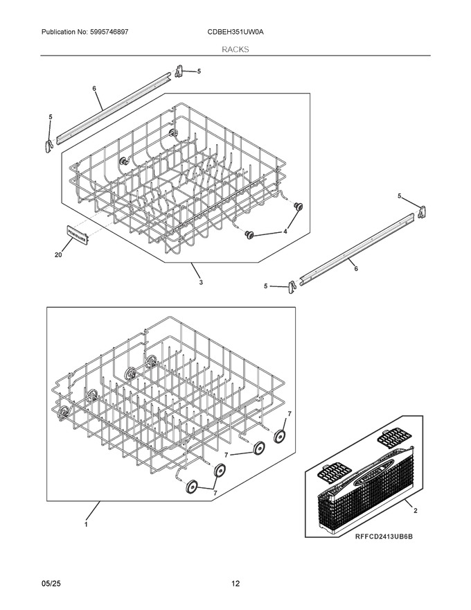 Diagram for CDBEH351UW0A