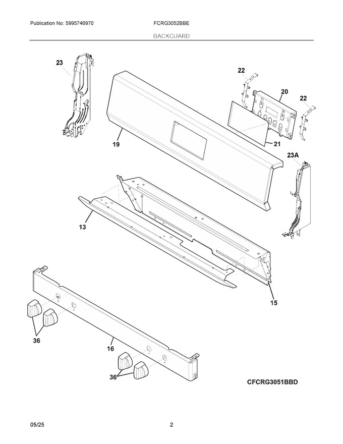 Diagram for FCRG3052BBE