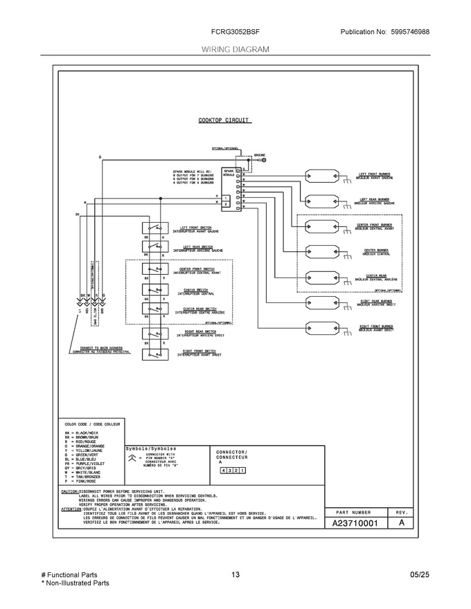 Diagram for FCRG3052BSF