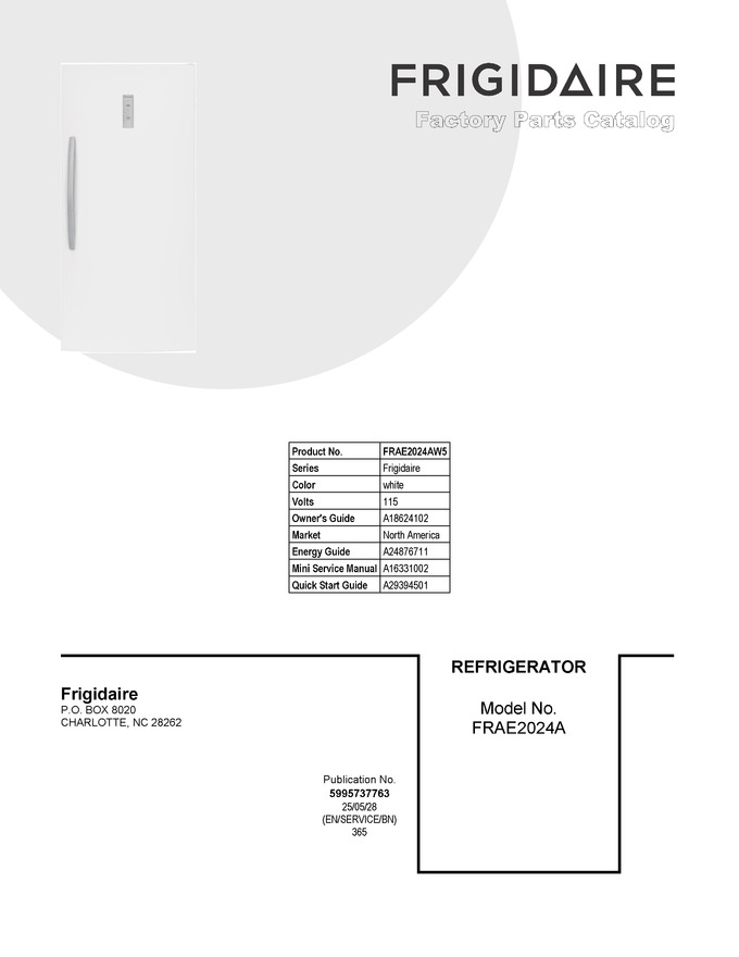Diagram for FRAE2024AW5