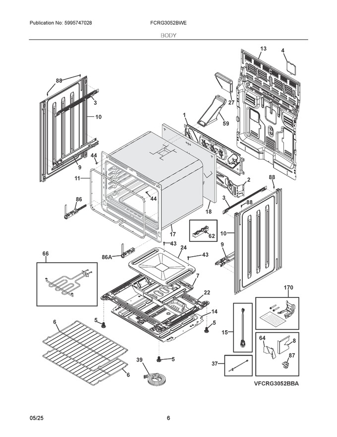 Diagram for FCRG3052BWE