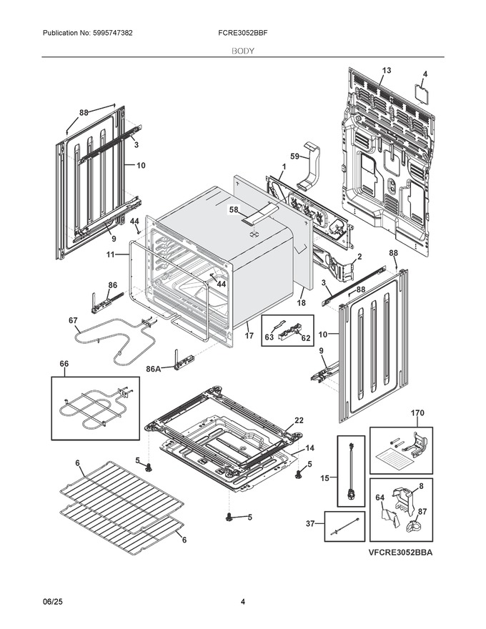 Diagram for FCRE3052BBF