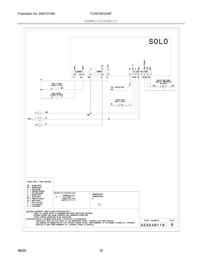 Diagram for FCRE3062AWF