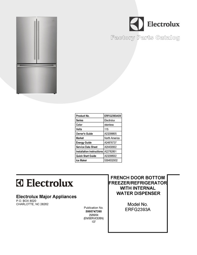 Diagram for ERFG2393AS9