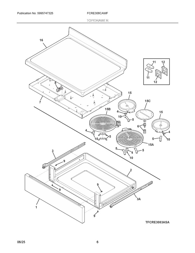 Diagram for FCRE306CAWF