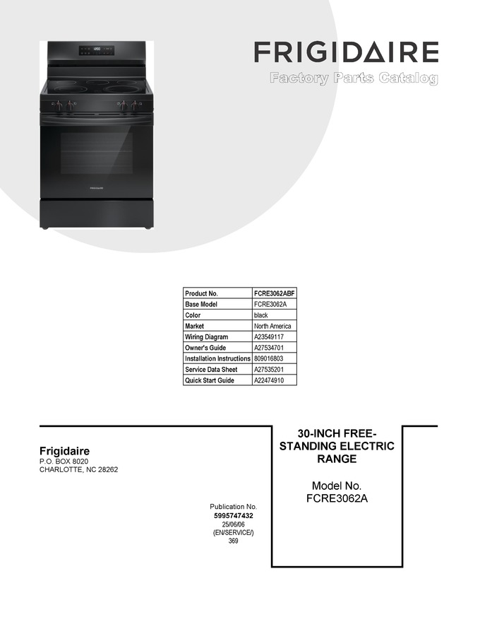 Diagram for FCRE3062ABF